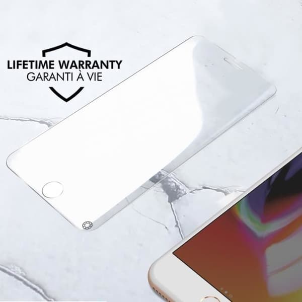 Härdat glas för iPhone 6 Plus, 6s Plus, 7 Plus, 8 Plus Force Glass Clear