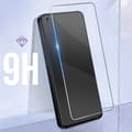 Miniatyrbild 3 av 4: Härdat glas - AVIZAR - Oppo Reno 8 5G - 9H hårdhet - Anti-repa - Ultratunn - Transparent