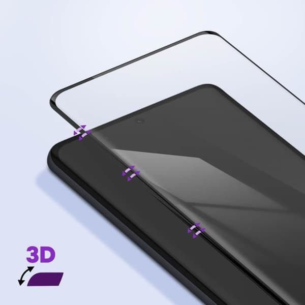 Skyddsfilm - FORCE GLASS - Xiaomi 12 Pro - 9H+ okrossbart glas - Komplett 3D-skydd - Livstidsgaranti