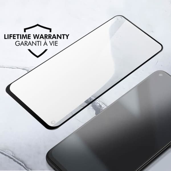 Skärmskyddsfilm - FORCE GLASS - Huawei P20 Lite - 9H+ hårdhet - 2.5D fasade kanter - Livstidsgaranti