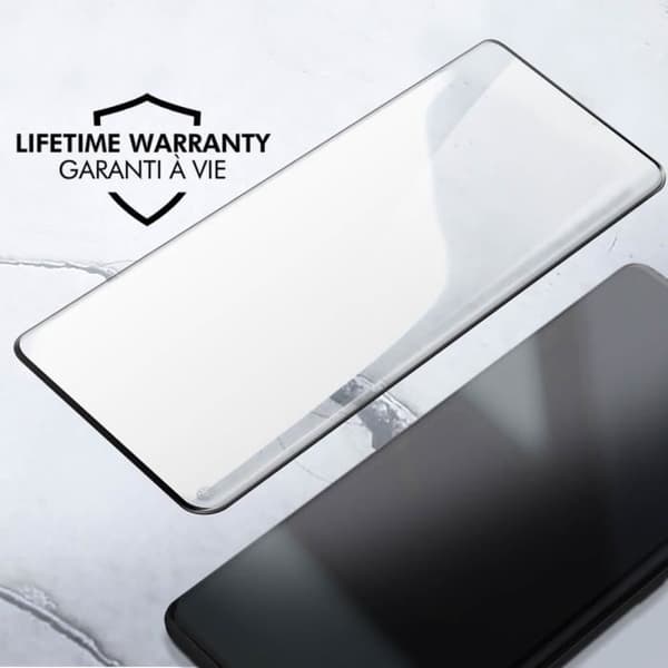 Härdat glas för Huawei Nova 9 och Honor 50 Livstidsgaranti Force Glass Black