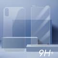 Miniatyrbild 3 av 4: Fram- och bakfilm för iPhone XR Livstidsgaranti Force Glass Clear