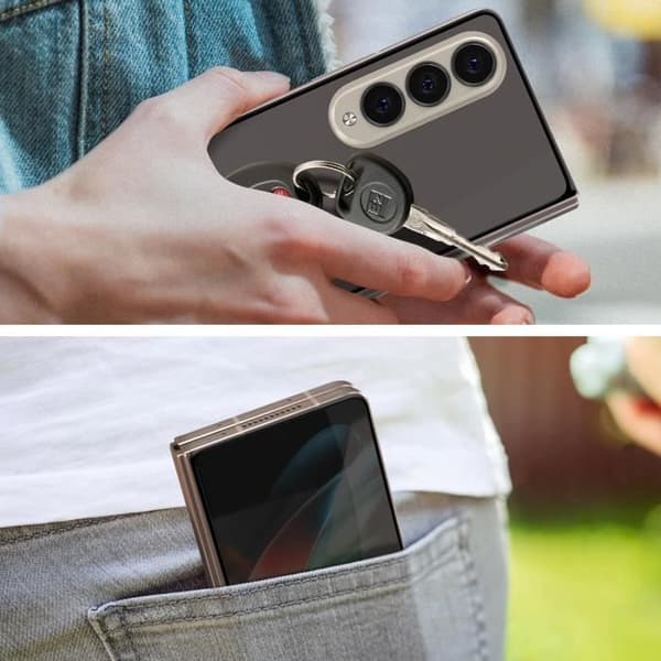 Skyddsfilm - AVIZAR - Galaxy Z Fold 4 - 9H härdat glas - Transparent - Fullständigt skydd