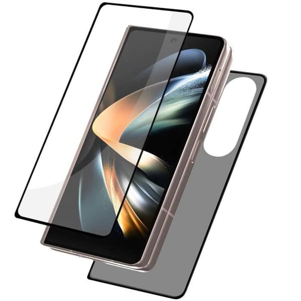 Skyddsfilm - AVIZAR - Galaxy Z Fold 4 - 9H härdat glas - Transparent - Fullständigt skydd