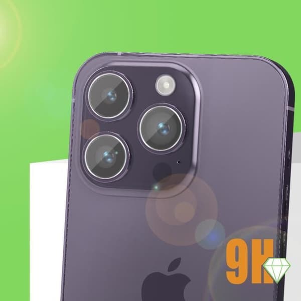 Skyddsfilm - AVIZAR - iPhone 14 Pro - 9H härdat glas - Anti-fingeravtryck - Transparent