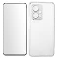 Miniatyrbild 2 av 4: Xiaomi Poco X4 GT Fodral Soft Gel Silikonfilm Härdat glas 9H svart