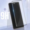Miniatyrbild 3 av 4: Härdat glas för Xiaomi 13 Lite 9H hårdhet Transparent svart böjd kant
