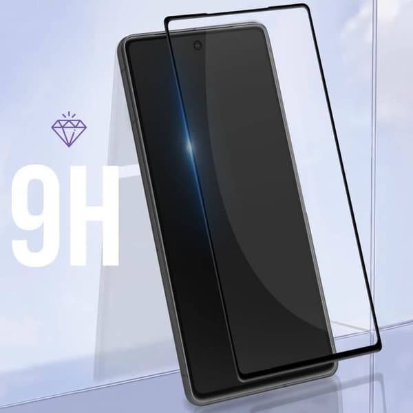 Skyddsfilm - AVIZAR - Google Pixel 7a - 9H härdat glas - Fasad kontur - Anti-repa