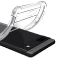 Miniatyrbild 3 av 4: Google Pixel 6a fodral + filmförstärkt fodral + transparent härdat glas