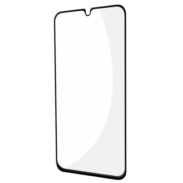 Härdat glas för Samsung Galaxy A34 5G 9H Hårdhet Transparent svart fasad kant
