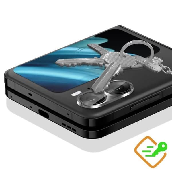 Skyddsfilm - AVIZAR - Oppo Find N2 Flip 5G - 9H härdat glas - Anti-repor - Anti-fingeravtryck