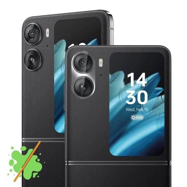 Skyddsfilm - AVIZAR - Oppo Find N2 Flip 5G - 9H härdat glas - Anti-repor - Anti-fingeravtryck