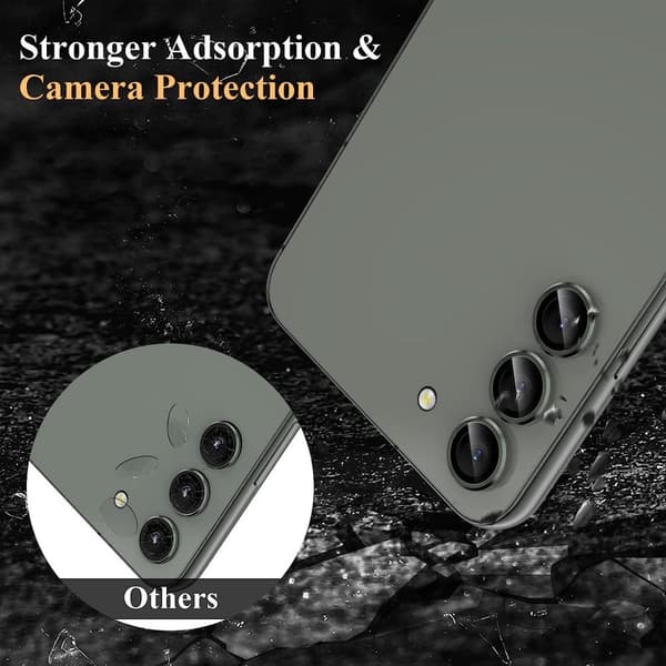 Grønt Samsung S23 / S23 Plus kamera linsecover
