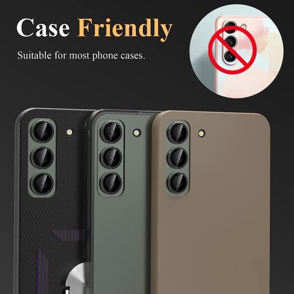 Grønt Samsung S23 / S23 Plus kamera linsecover
