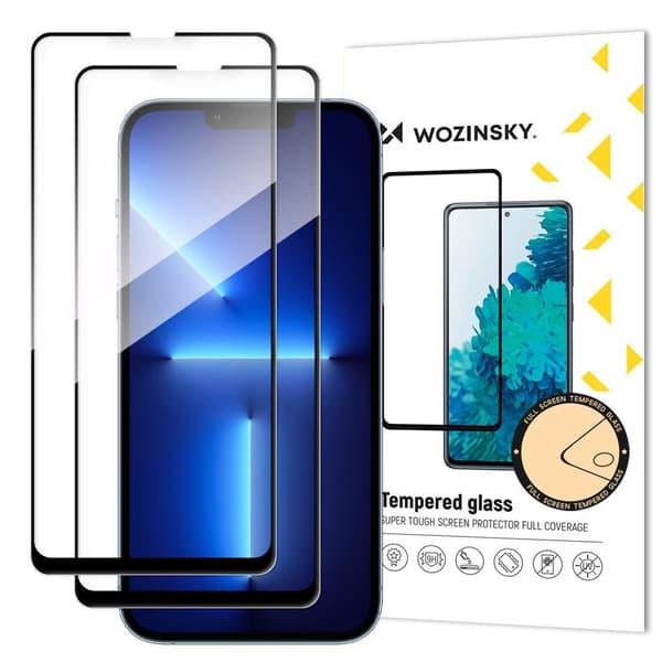 2-Pack fullskjermbeskytter iPhone 15 Pro Max