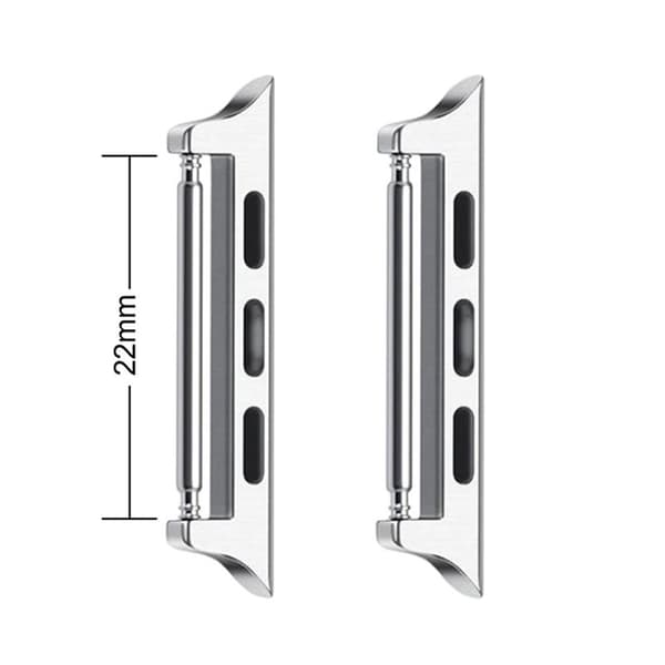 Armbands Pin Adapter Apple Watch SE 2022 (40mm) - Silver
