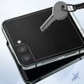 Miniatyrbild 3 av 4: Samsung Galaxy Z Flip 5 genomskinlig skyddsfilm