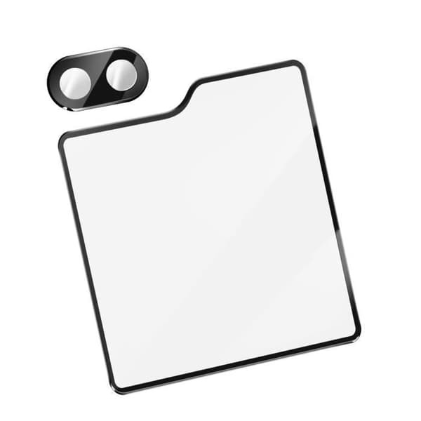 Skyddsfilm - IMAK - Samsung Galaxy Z Flip 5 - 9H härdat glas - Anti-fingeravtryck - Förstärkt skydd
