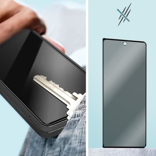 Skyddsfilm - Imak - Samsung Galaxy Z Fold 5 - Anti-spion - Härdat glas - Enkel installation
