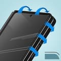 Miniatyrbild 4 av 4: Skyddsfilm - Imak - Samsung Galaxy Z Fold 5 - Anti-spion - Härdat glas - Enkel installation