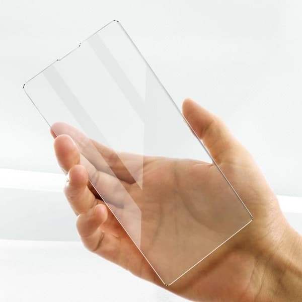 Skyddsfodral - AVIZAR - Sony Xperia Pro-I - Mjuk silikon - 9H härdat glas - Genomskinlig