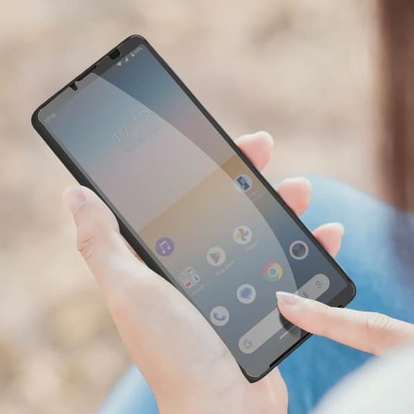 Skyddsfilm - AVIZAR - Sony Xperia 10 V - Flexibel latex - Reptålig - Genomskinlig