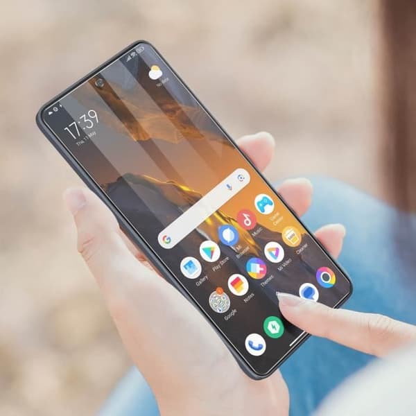 Skyddsfilm - AVIZAR - Xiaomi Poco F5 - Flexibel latex - Anti-repa - Genomskinlig