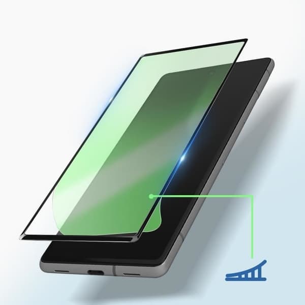 Skärmfilm - AVIZAR - Google Pixel 7a - Härdat glas - Ultratunt - Stötsäker svart