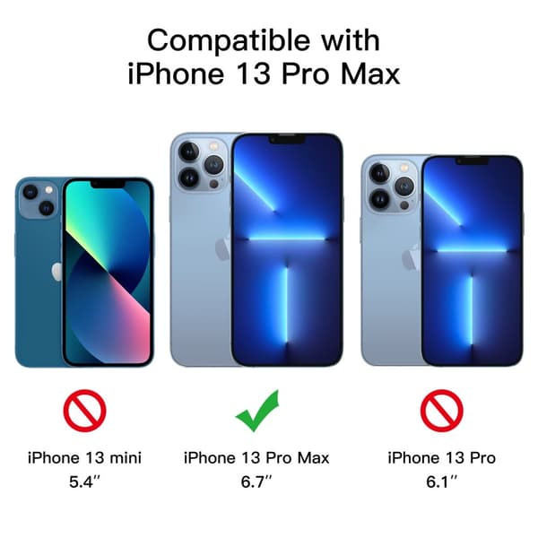 INF Hærdet glas privat skærmbeskytter iPhone 13 Pro max