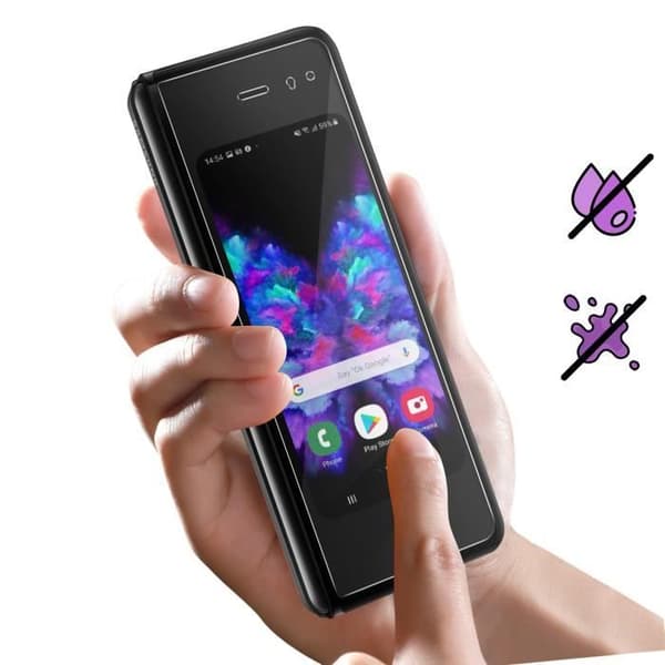 Externt skärmskydd för Samsung Fold Hardness 9H+ Force Glass Transparent