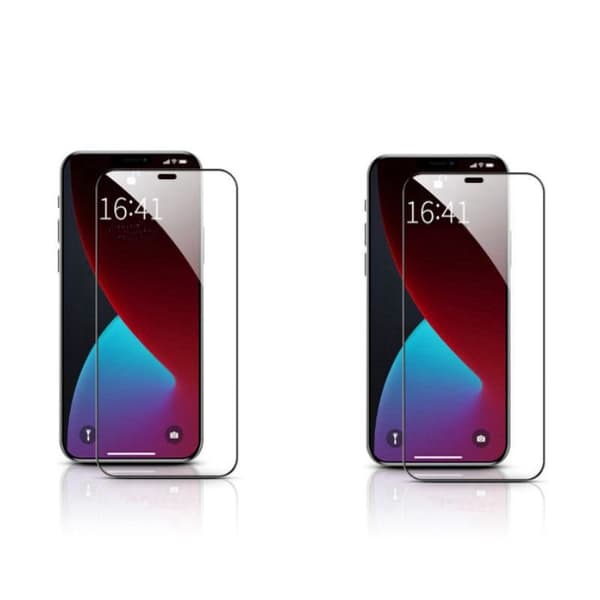 Skjermbeskytter i herdet glass, fingeravtrykksikker og støtsikker iPhone 15 Pro Max