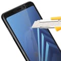 Miniatyrbild 2 av 4: Galaxy A8 helt härdat glas Explosionssäkert skärmskydd Svart Svart