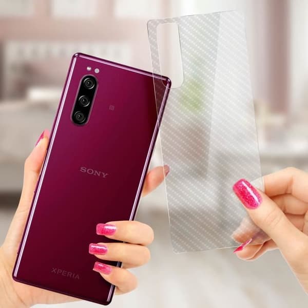 Skyddsfilm - AVIZAR - Sony Xperia 5 - 9H härdat glas - Flexibel - Paket med 2 filmer
