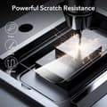 Miniatyrbild 4 av 7: 2-PACK iPhone 15 Pro Härdat Glas 0.26mm 2.5D 9H Fullframe