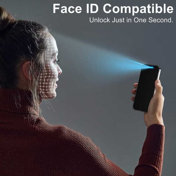 2-PACK iPhone 15 Privacy Hærdet glas 0,26 mm 2,5D 9H
