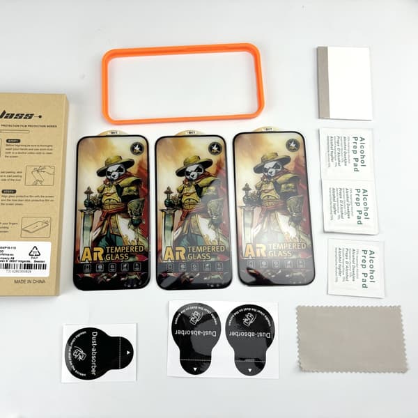 INF Kristallklart Skärmskydd med Fingeravtrycksresistens, 3-pack iPhone 15