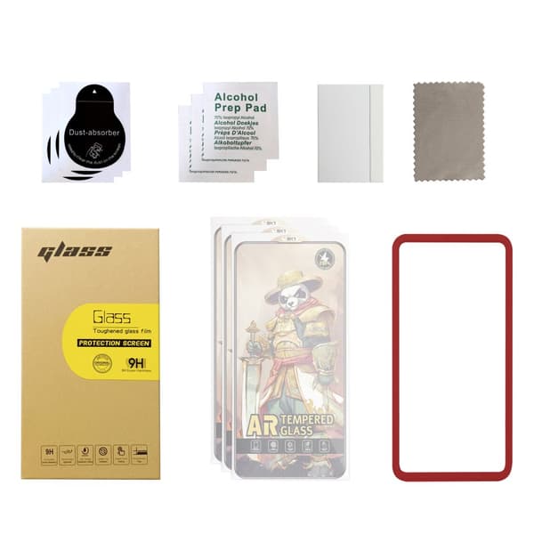 INF Kristallklart Skärmskydd med Fingeravtrycksresistens, 3-pack iPhone 15