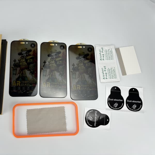 INF Skærmbeskytter med høj klarhed og fingeraftryk - 3 stk iPhone 15