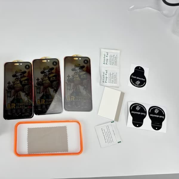 INF Telefonskydd skärmskydd med hög klarhet mot fingeravtryck 3-pack iPhone 15 Pro