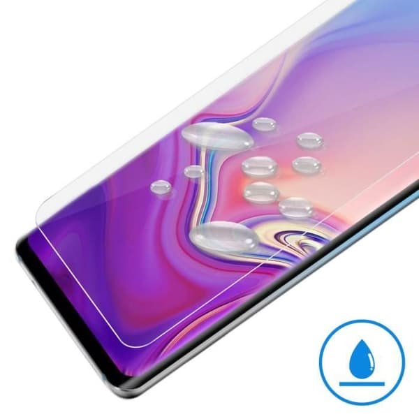 Skyddsfilm - AVIZAR - Galaxy S10 Lite - 9H härdat glas - Stötsäker - Transparent