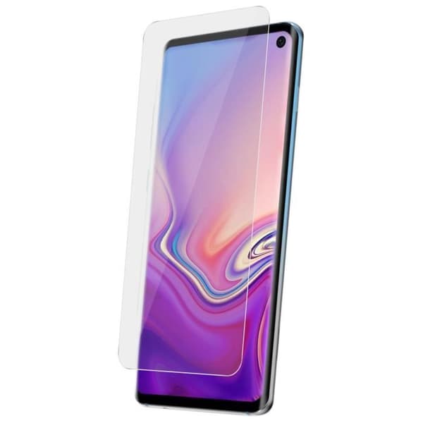 Skyddsfilm - AVIZAR - Galaxy S10 Lite - 9H härdat glas - Stötsäker - Transparent
