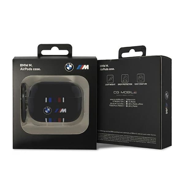 Etui för AirPods Pro 2 - BMW - Svart - Reptålig - Perfekt passform - TPU