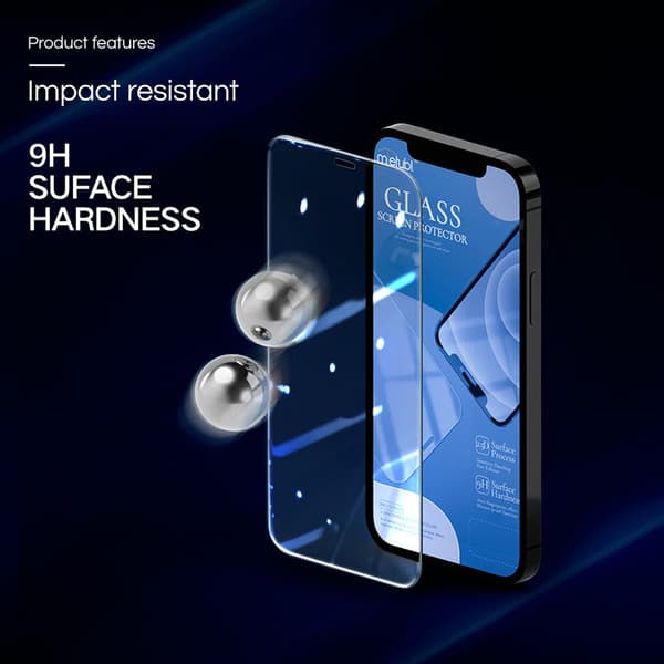 Skærmbeskytter af hærdet glas 2-pak Redmi Note 12 Pro Plus 5G