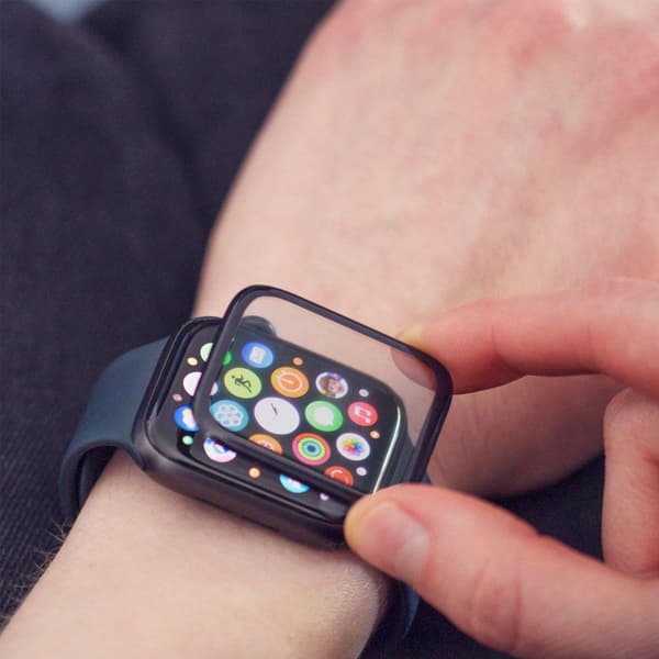 Wozinsky skærmbeskytter til Xiaomi Amazfit GTS 2 Mini - Sort ramme