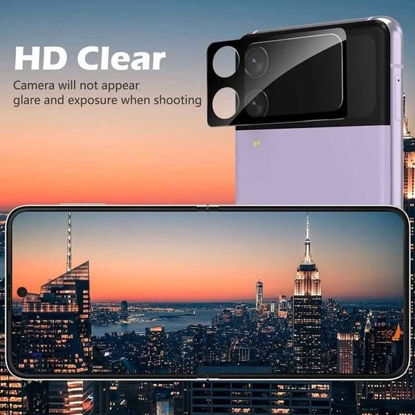 Linsskydd Kameraskydd för Samsung Z Flip 3