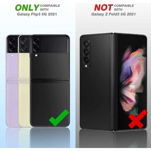 Objektivbeskyttelse Kamerabeskyttelse til Samsung Z Flip 3