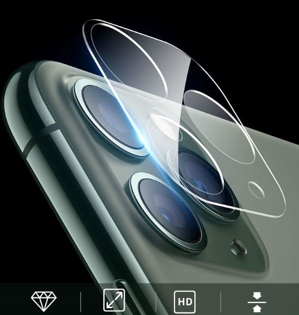iPhone 11 Pro Linsskydd 0,2 mm