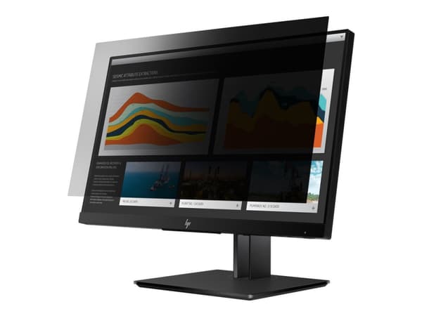 Targus 4Vu - Filter för personlig integritet - 27 tum bred - klar - TAA-kompatibel - för HP Z27n G2; EliteDisplay E273, E273m, E273q
