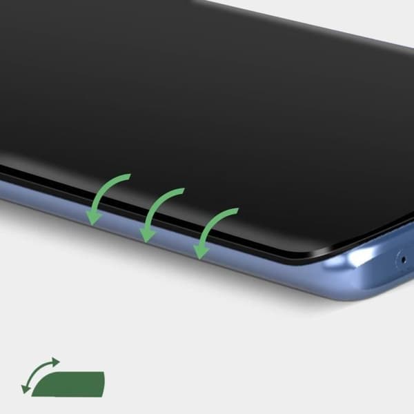 Film Honor 50 och Huawei Nova 9 Curved Anti-explosion Transparent svart kontur