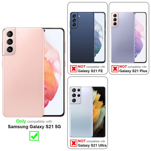Samsung Galaxy S21 5G Suojakalvo Karkaistu lasi / Suojalasi näytönsuoja 9H kovuudella ja 3D-kosketusyhteensopivuudella